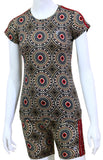 FH Printed Women’s Sports Set Multi Colored - FH Modes