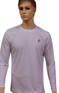 FH Mini Thermal Men’s Sports T-Shirt White/Turquoise - FH Modes
